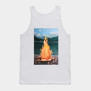 cozy campfire Tank Top